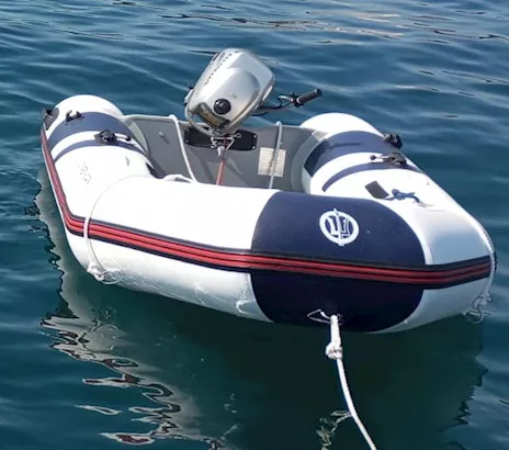 Tender Capo Horn con motore Honda