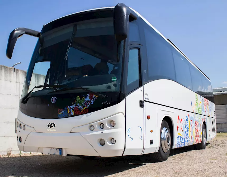 Beulas Spica 10.8 metri Marca Scania Anno 2012 Km 800000, cambio automatico