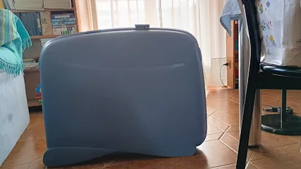 Valigie - Valigia Roncato colore blu avio rigida
