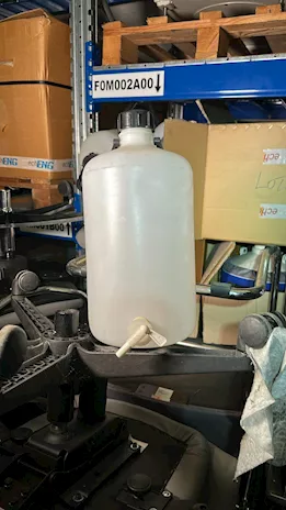 Bidoni in ferro e plastica