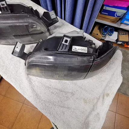 Fari e frecce fumè Punto GT originali Fiat Carello, in ottime condizioni - Foto 3
