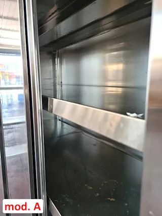Armadio e porta detersivi inox usati, mod. B - Foto 3