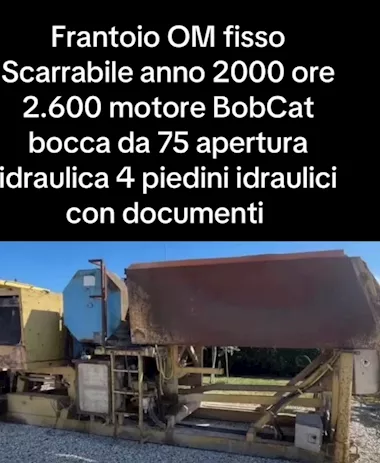 Frantoio fisso