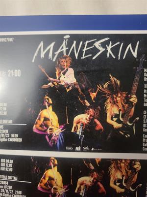Maneskin -Due biglietti prato gold il