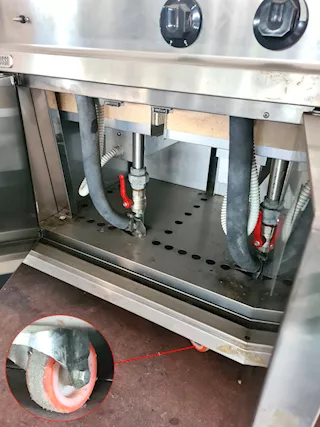 Blocco cucina per primi da sagra usato - Foto 4