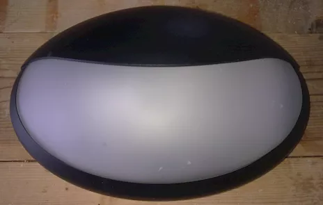 Plafoniera Applique da parete da esterno o interno ovale