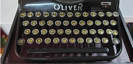 Macchina da srivere della Oliver, ottimo stato - Foto 4