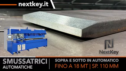 Smussatrice per centri servizi lamiere - Foto 6