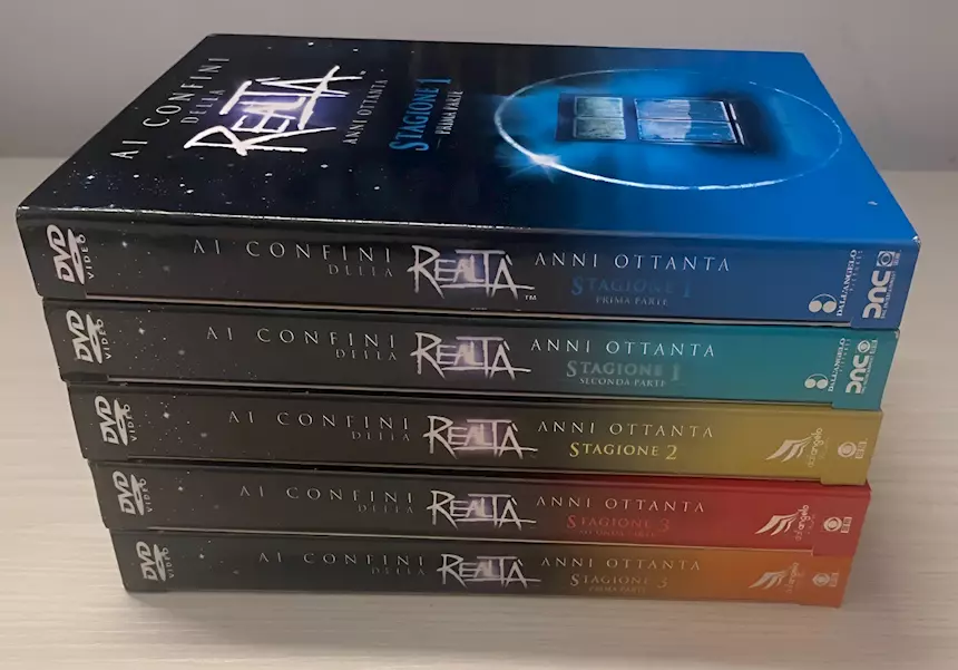 Ai confini della realtà box DVD originali