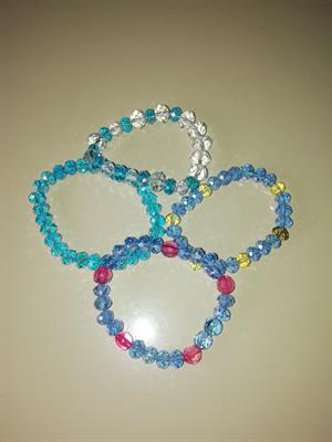 Bracciali con perline