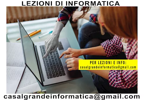 Insegnante informatica - Lezioni a domicilio o in DAD