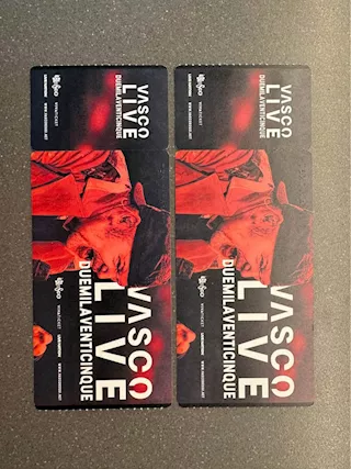 Biglietti Vasco Rossi Napoli 17/06/2025 - Prato Gold