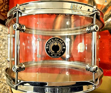 Tom 12x7 Volume drums in acrilico