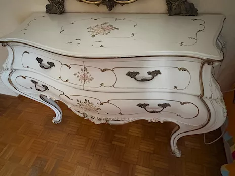 Camera da letto stile barocco veneziano, ottimo stato - Foto 6