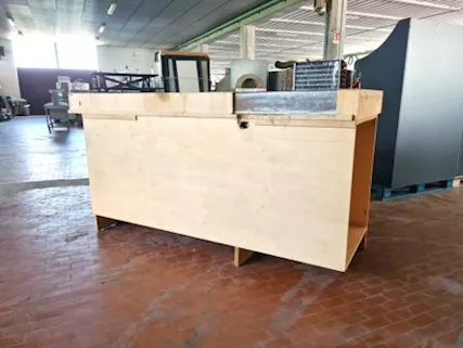 Retrobanco frigo con porta ingredienti usato, marca DSL, modello CBvent - Foto 6