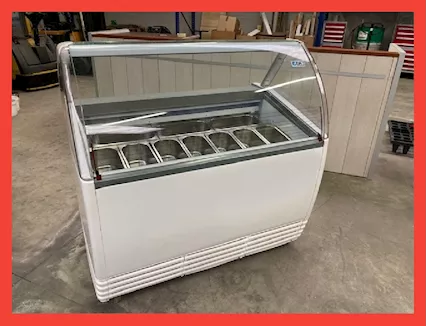 VETRINE GELATI ISA 7 / 10 o 13 GUSTI Usate