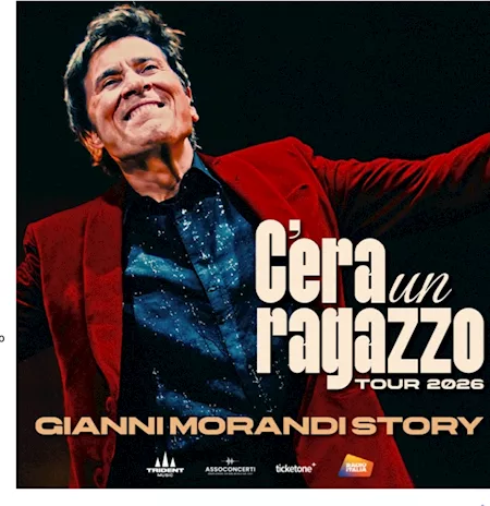 Gianni Morandi Terni 28 aprile 2026