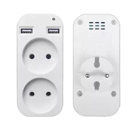 Prese corrente Schuko + porte USB + prese normali