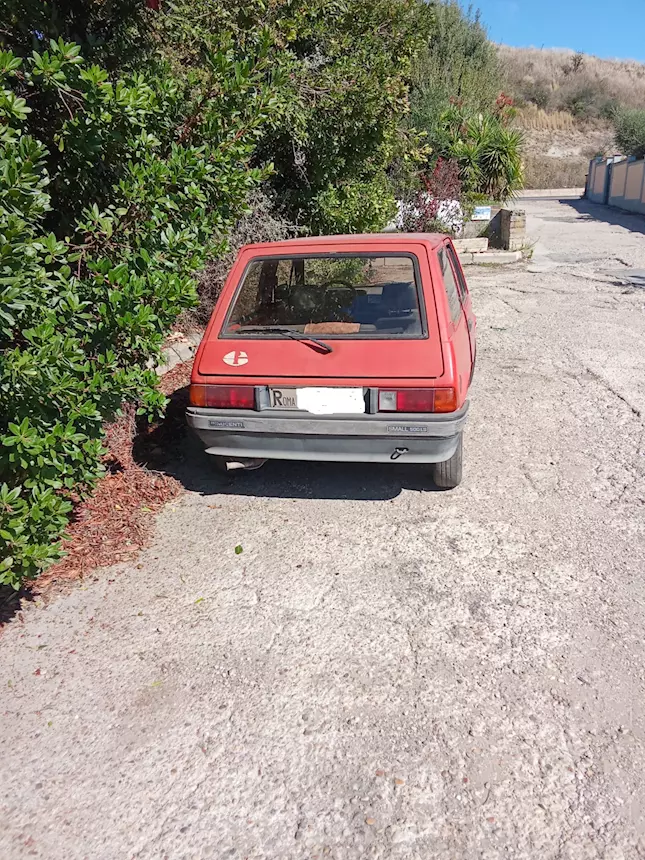 Innocenti Small 500 LS rossa del 1991 Km 150000 Utilitaria - Foto 4