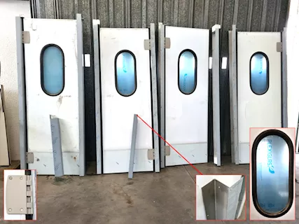 Porta semisolante va e vieni usate - Foto 2