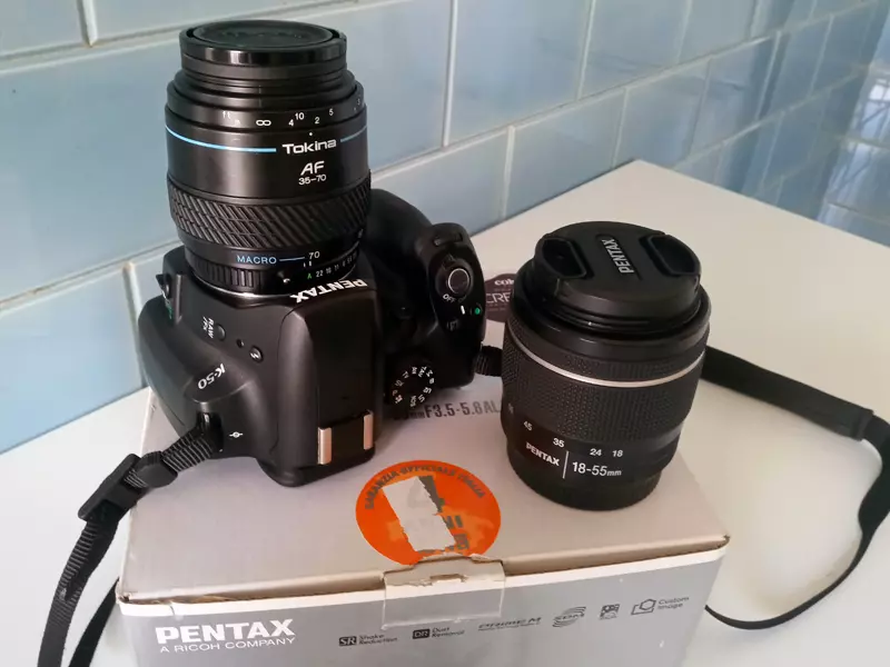 Foto 4Macchina fotografica Marca Pentax K-50 guasta solenoide