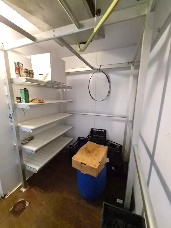 Cella doppia con ganciera da macelleria usata - Foto 3