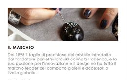 Foto 2 Ciondolo Swarovski® Crystal Cuore con collana