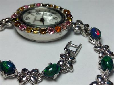 Orologio in Argento 925, quadrante in Madreperla