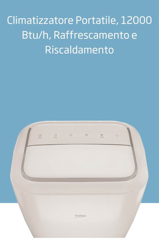 Condizionatore Portatile Beko 12000 Btu/h, tipologia Funzione - Foto 5