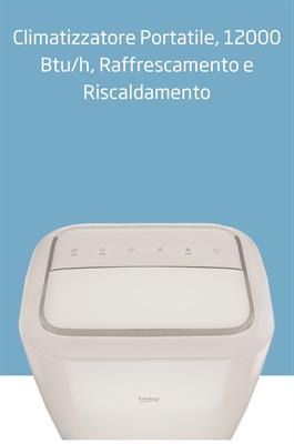 Condizionatore Portatile Beko 12000 Btu/h, tipologia Funzione - Anteprima 5