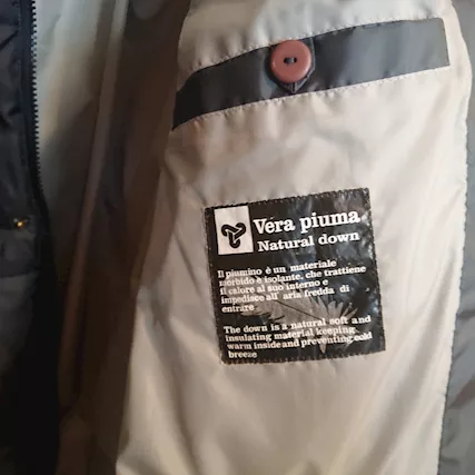 Piumino Brugi NUOVO, colore grigio, taglia 56 - Foto 3