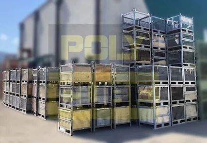 Contenitori industriali in rete elettrosaldata - Foto 6