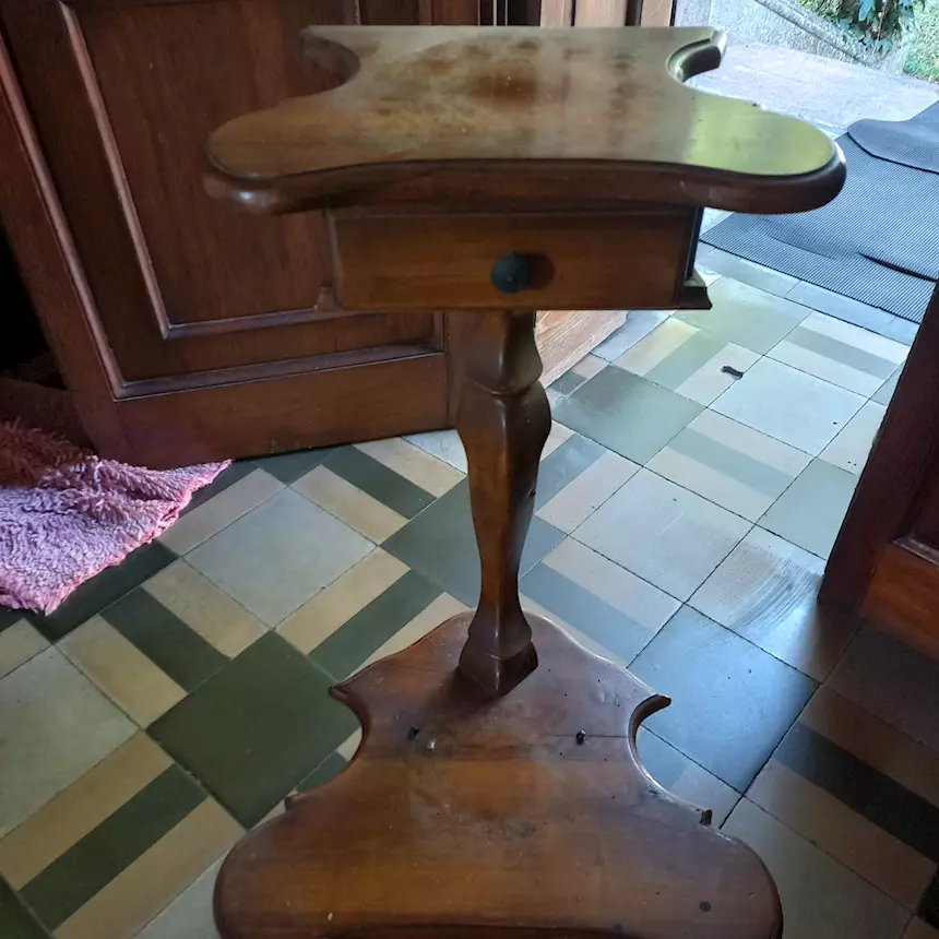 Inginocchiatoio, in legno noce, prezzo trattabile - Foto 1