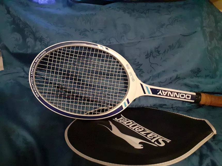 Raquette Tennis Bois Vintage Donnay - Collection - Occasion