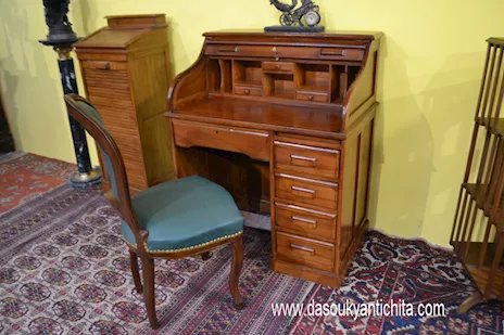 Scrivania postale a serrandina cm 94 stile inglese