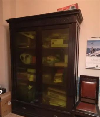 Scrivania, sefie e armadio Primo 900, in legno - Foto 6