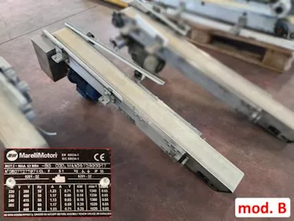 Vari nastrini trasportatori usati, marca MarelliMotori, mod. MAA6612B00017 - Foto 3
