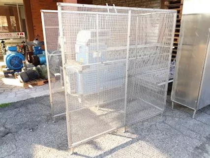 Gabbia metallica di sicurezza usata - Foto 2