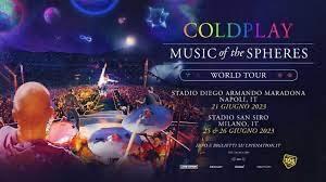 Biglietto Coldplay, 29/06/2023 Milano, 3 Anello, Fan-Ticket