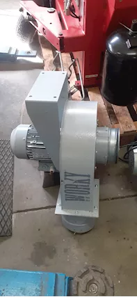 Motore per aspirazione gas di scarico per Officina Worki Gsa