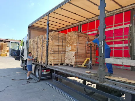 Tavole di legno (abete 90% / pioppo 10%)