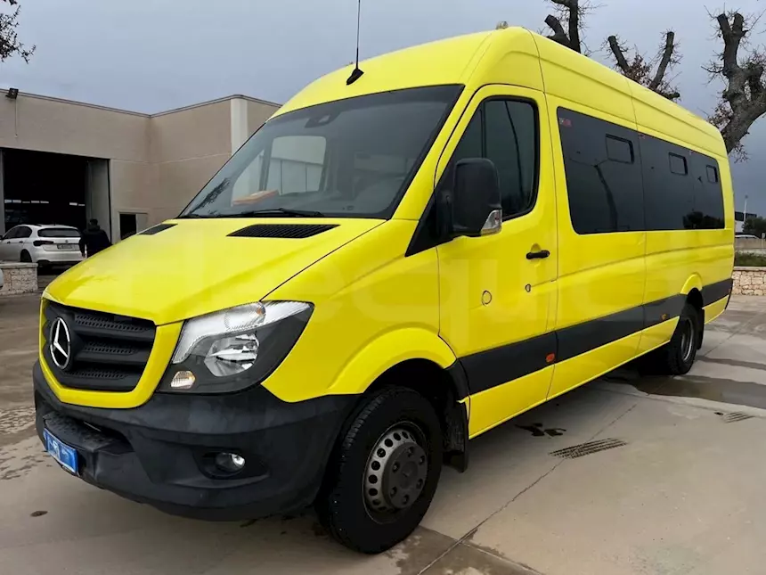 Foto 2Mercedes-Benz Sprinter, 2019, 34 posti, Euro 6, km 74.295, cambio: automatico