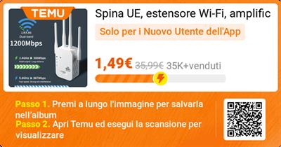 Amplificatore Wi-Fi 6x, l