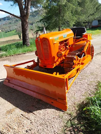 Ruspa Fiat 312c largo 135 cm-lama 200 cm-pattini 31 cm