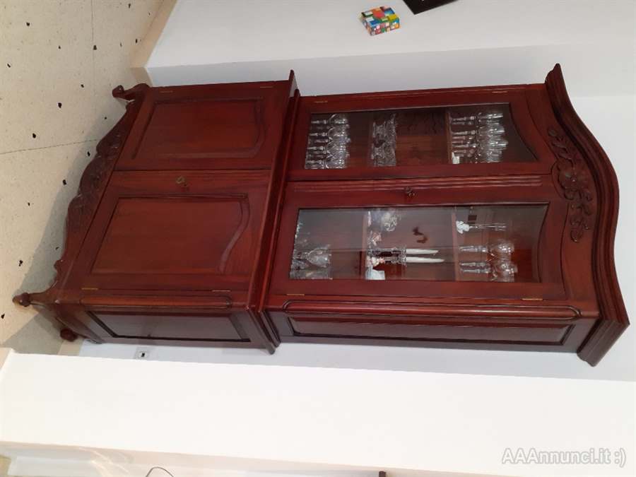 Vetrina in mogano - epoca 1900 - Foto 2