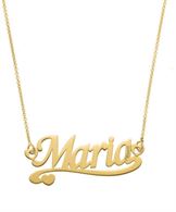 Collana con nome in oro 18kt