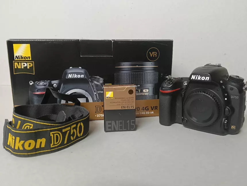 Nikon D750 full frame come nuova