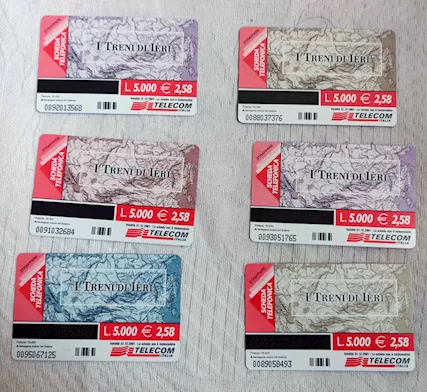 Schede Telecom I Treni di Ieri - Foto 5