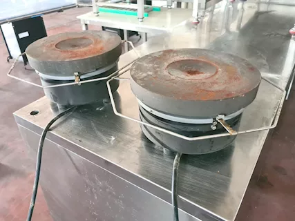 Bruciatori elettrici per pentoloni usati