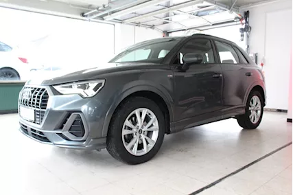 2022 AUDI Q3 35 TDI S line quattro Cam LED Navi Km 83000, colore Grigio - Anteprima 1